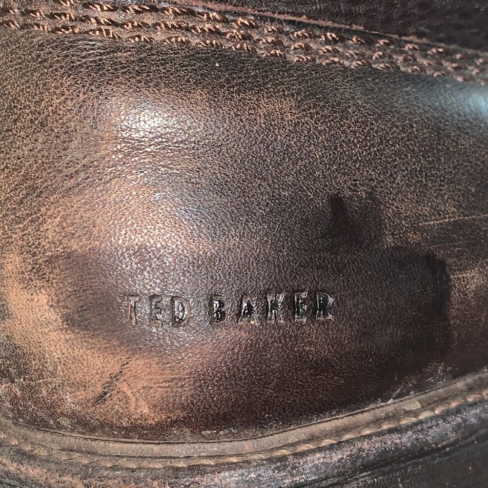 Ted baker size 9 leather winter boots